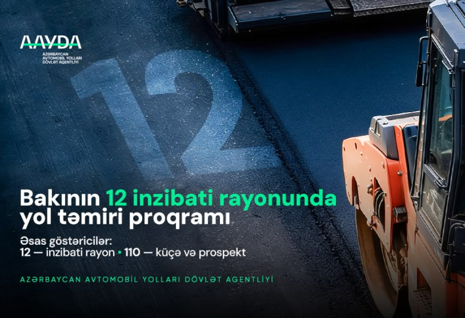 Bakıda 90 küçə və prospektdə təmir işləri başa çatıb