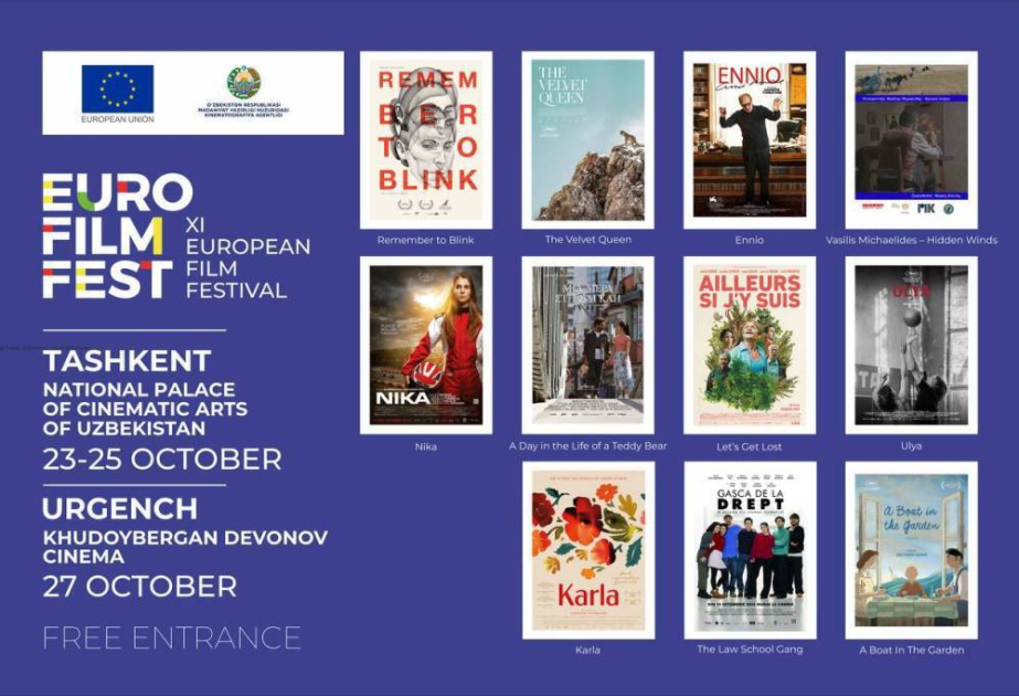 European Film Festival to take place in Uzbekistan