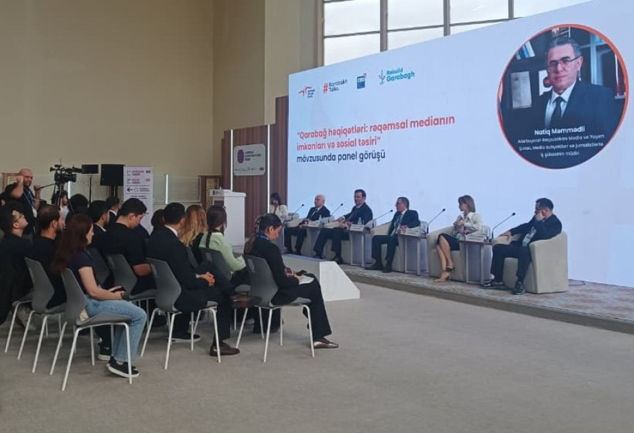Natiq Məmmədli: Qarabağda aparılan quruculuq işlərinin obyektiv işıqlandırılması medianın əsas vəzifələrindəndir
