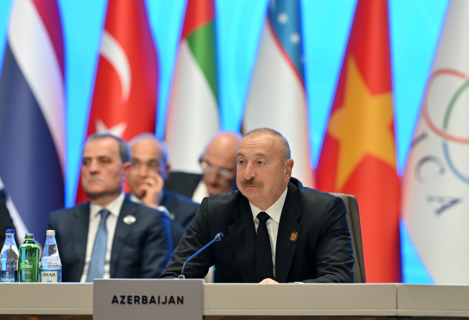 На Саммите СВМДА Президент Азербайджана рассказал об оккупационной политике Армении