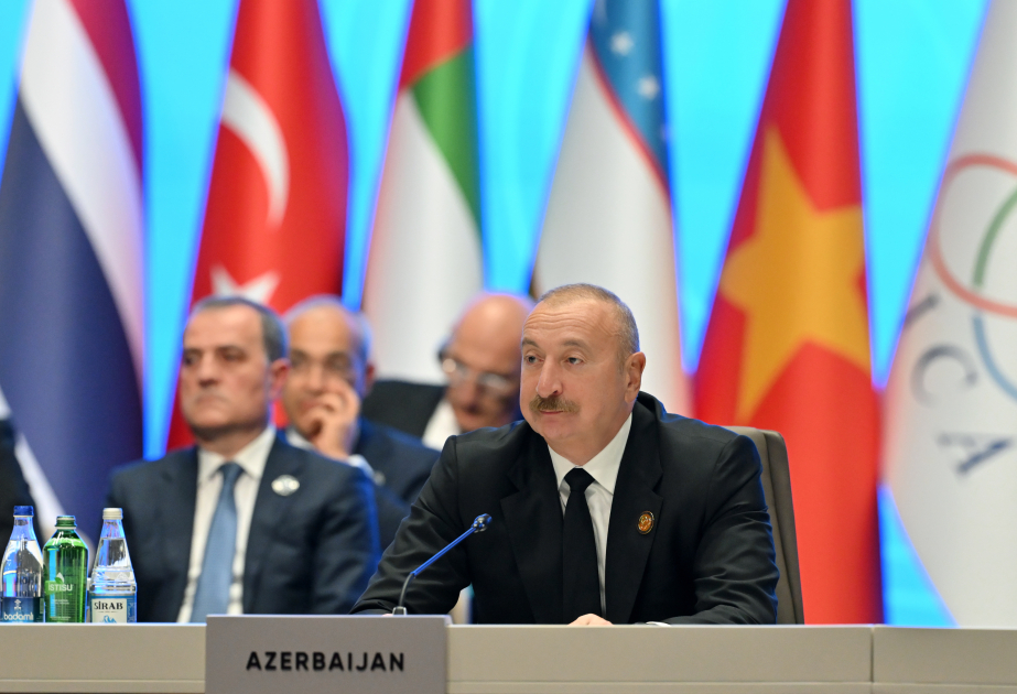 President of Azerbaijan highlights Armenia’s policy of occupation at CICA Summit