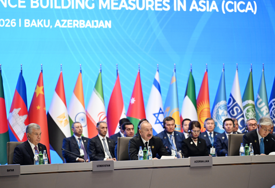 Le 7e Sommet de la CICA entame ses travaux à BakouLe président Ilham Aliyev prend la parole lors du sommet MIS A JOUR