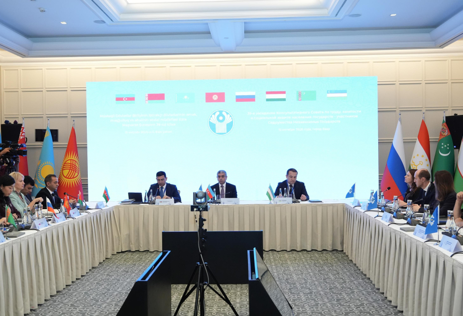 MDB-nin Əmək, Məşğulluq və Əhalinin Sosial Müdafiəsi üzrə Məşvərət Şurasına sədrlik Azərbaycana keçib