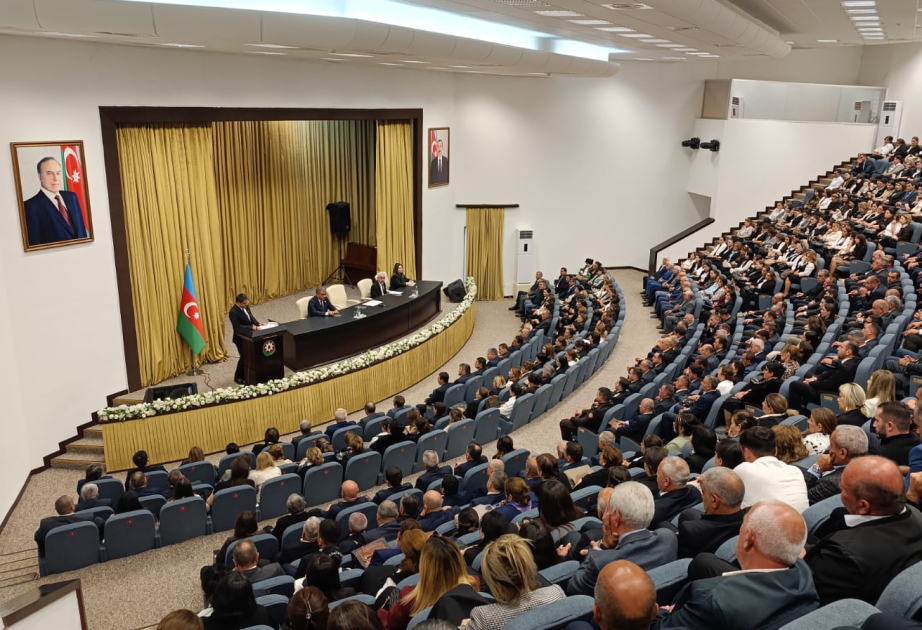 Ağstafada YAP-ın VIII Qurultayında Prezident İlham Əliyevin nitqindən irəli gələn vəzifələrə həsr olunmuş müşavirə keçirilib
