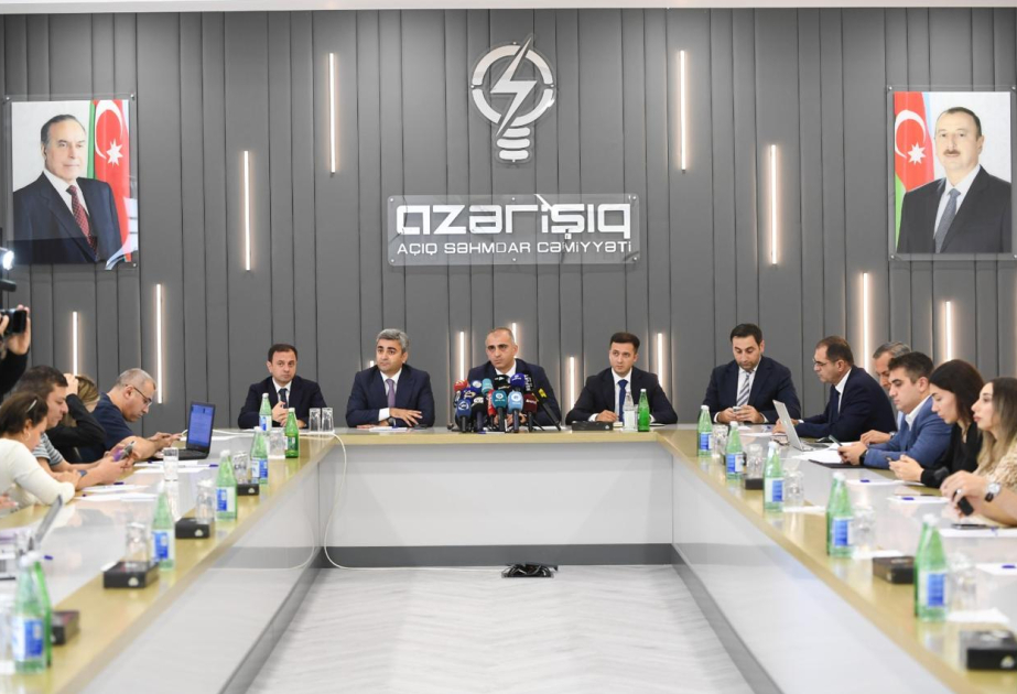 “Azərişıq” ASC-nin nümayəndələri Ağdamda mətbuat konfransı keçirib