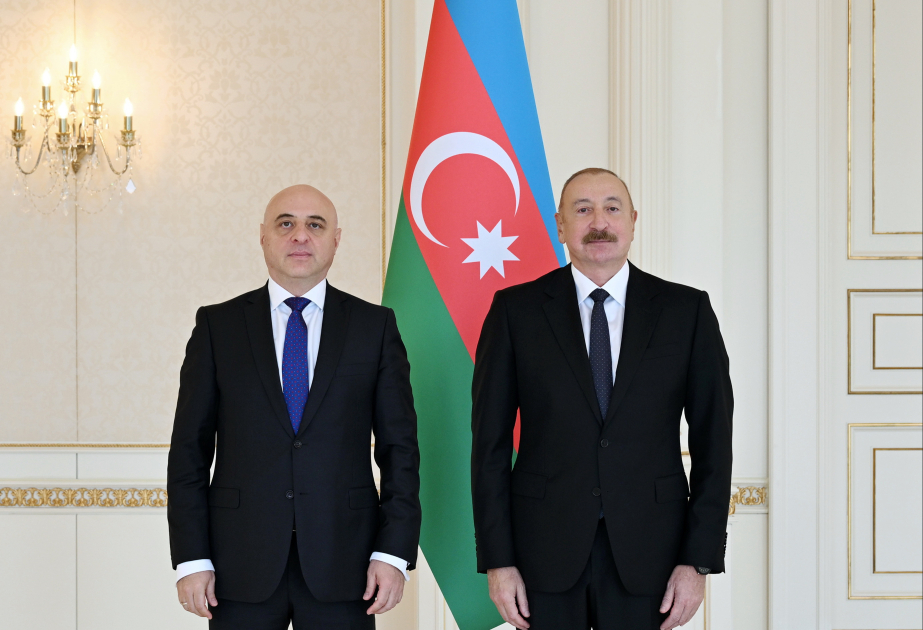 President Ilham Aliyev received newly appointed Georgian ambassador to Azerbaijan