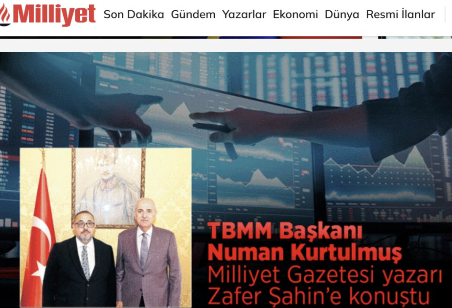 Numan Kurtulmus: Türkiye-Azerbaijan unity was forged by historical processes