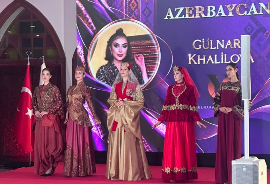 Gülnarə Xəlilovanın kolleksiyası Ankarada yüksək qiymətləndirilib