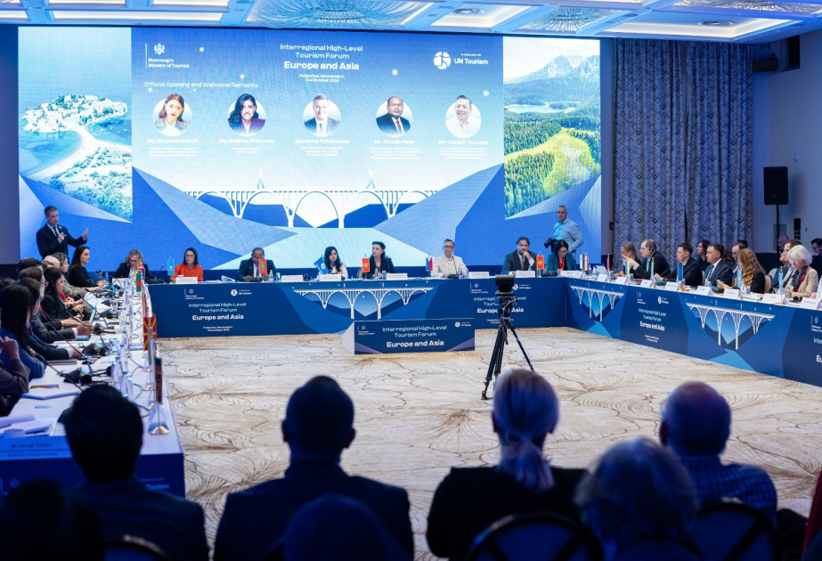 Podqoritsa forumu: Azərbaycanın turizmin inkişafı üzrə addımları beynəlxalq auditoriyaya çatdırılıb xəbəri üçün şəkil