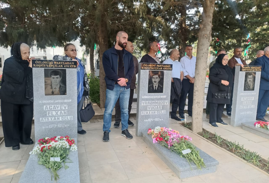 “Xocavənd əməliyyatı” zamanı şəhid olan əfsanəvi kəşfiyyatçıların xatirəsi anılıb