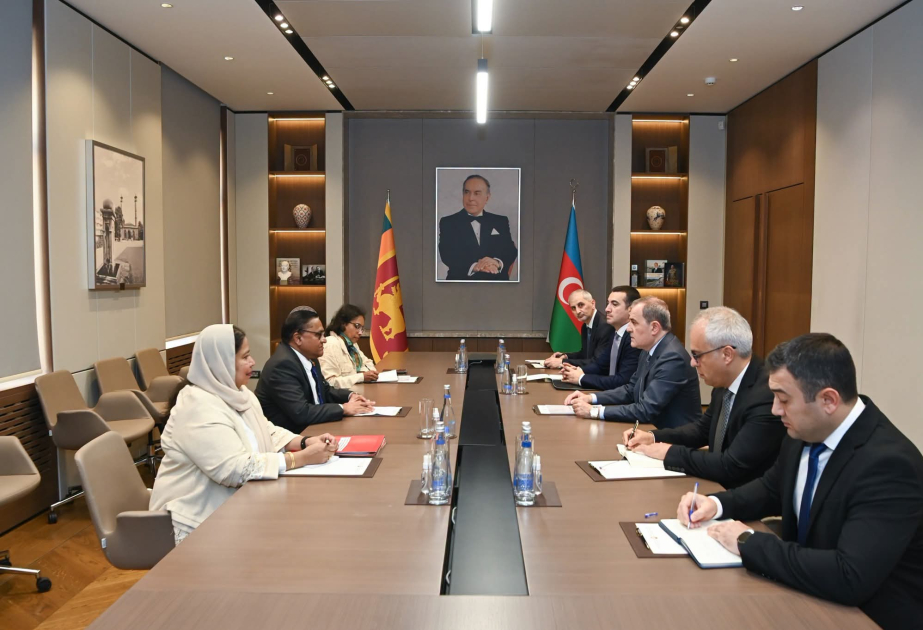 Azerbaijan, Sri Lanka strengthen political dialogue