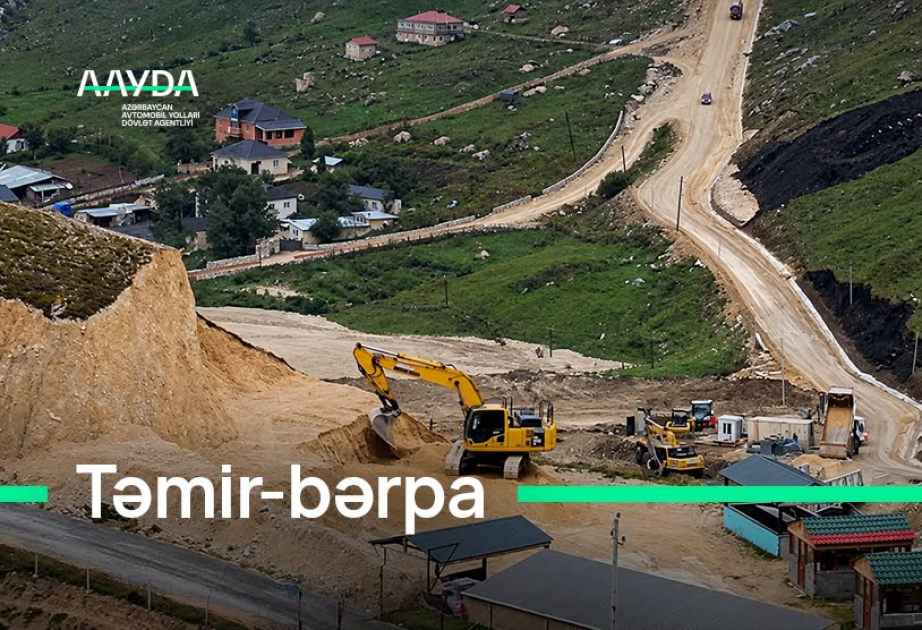Qusar-Əniq-Laza yolunda iki yeni körpü inşa olunur