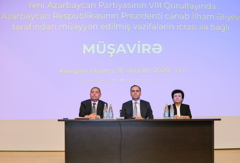 Kəngərli rayonunda müşavirə: İqtisadi müstəqillik dövlətimizin gücünü möhkəmləndirir