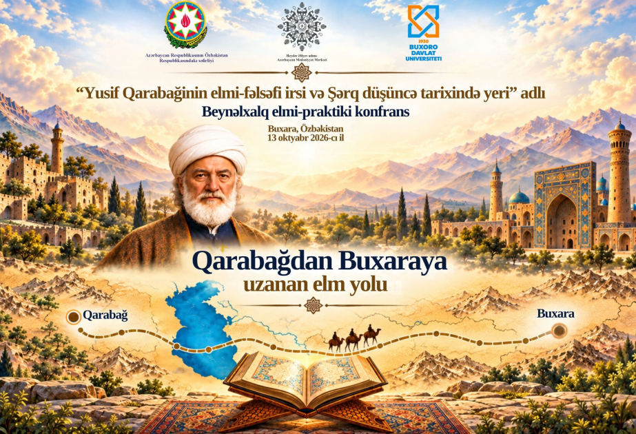 “Yusif Qarabağinin elmi-fəlsəfi irsi və Şərq düşüncə tarixində yeri”: Buxarada beynəlxalq elmi-praktiki konfrans