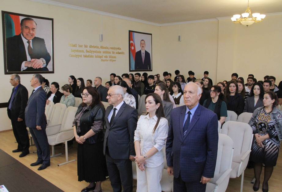 Müstəqillikdən suverenliyə uzanan dövlətçilik səlnaməsi - ADAU-da tədbir