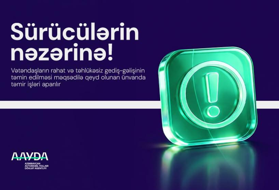 Zabrat–Maştağa avtomobil yolunda hərəkətə tam məhdudiyyət tətbiq olunub