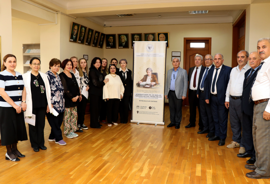 Professor İradə Bağırovanın yubileyində Azərbaycan tarixinin aktual problemlərinə nəzər salınıb