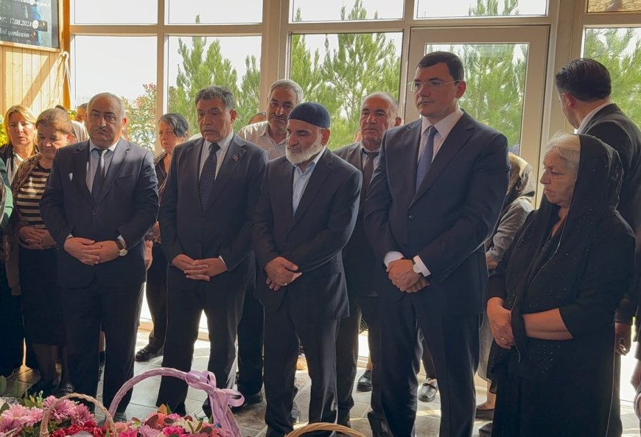 Qobustanda Vətən müharibəsi şəhidinin xatirəsi yad edilib