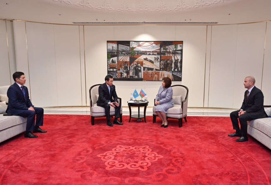 Le président du Kurultai kazakh : Nous sommes intéressés par le développement des relations avec le Parlement azerbaïdjanais