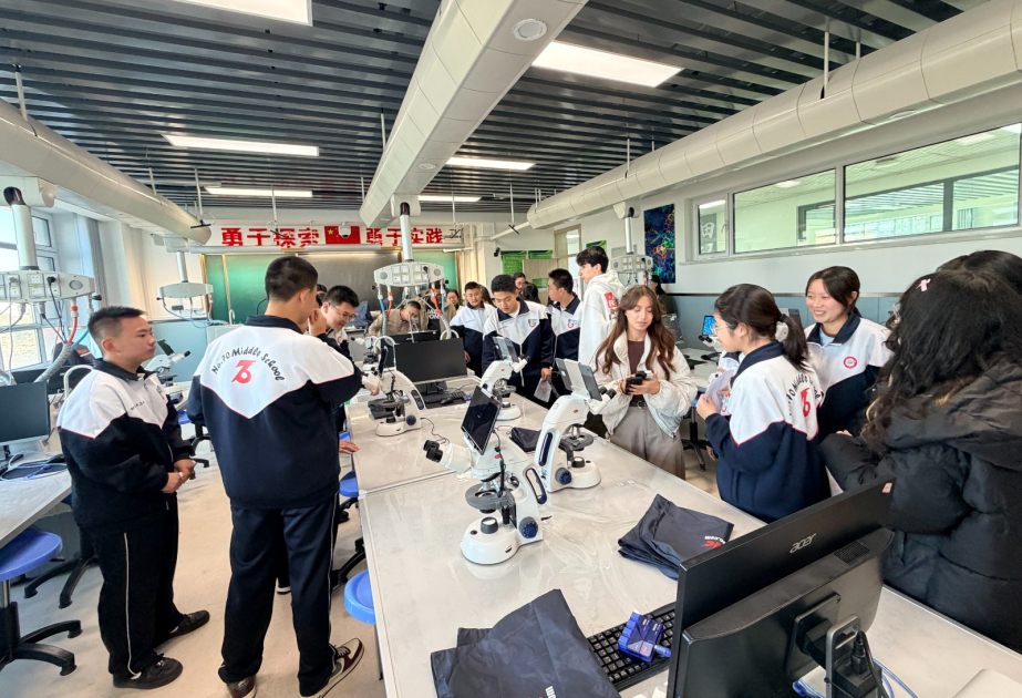 Students of Nakhchivan State University visit China