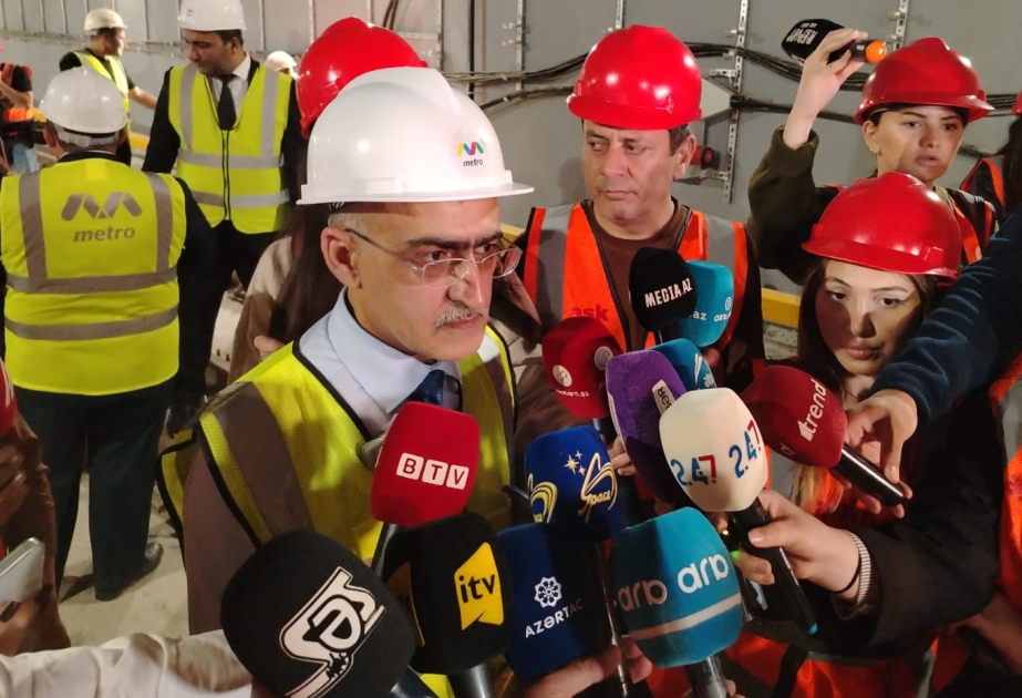 Bakı metrosunun “Qırmızı xətti” 6 vaqonlu qatarların hərəkətinə hazırlanır VİDEO