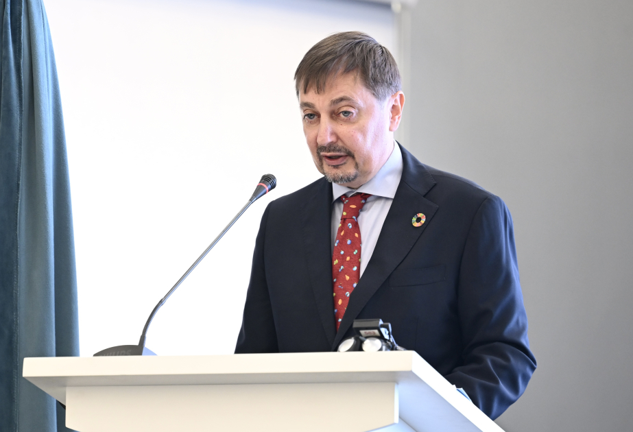 Dmytro Shlapachenko: “La celebración de la COP29 y el WUF13 en Azerbaiyán demuestra su compromiso con los desafíos globales”