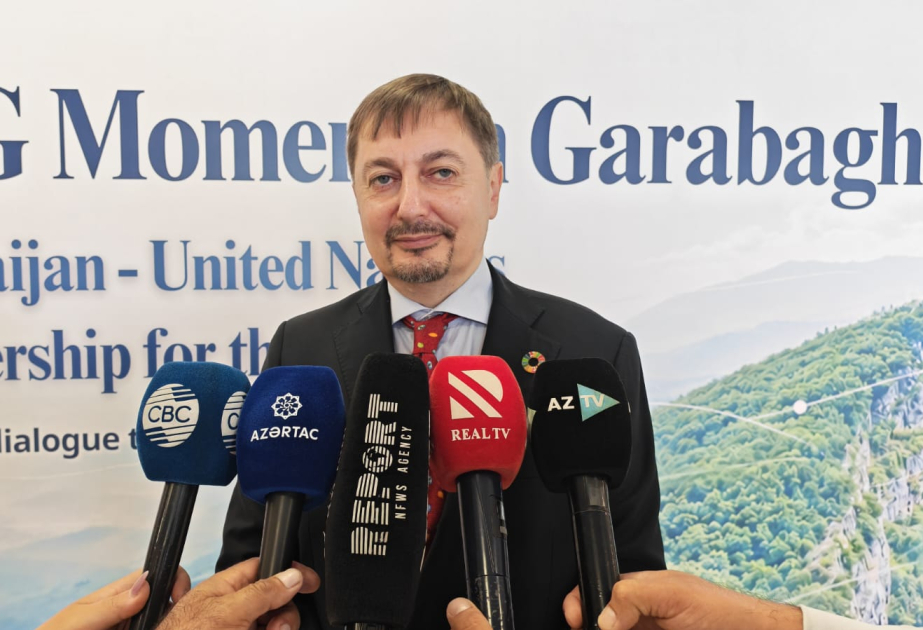 Dmytro Shlapachenko : L'ONU est prête à soutenir l'Université du Garabagh