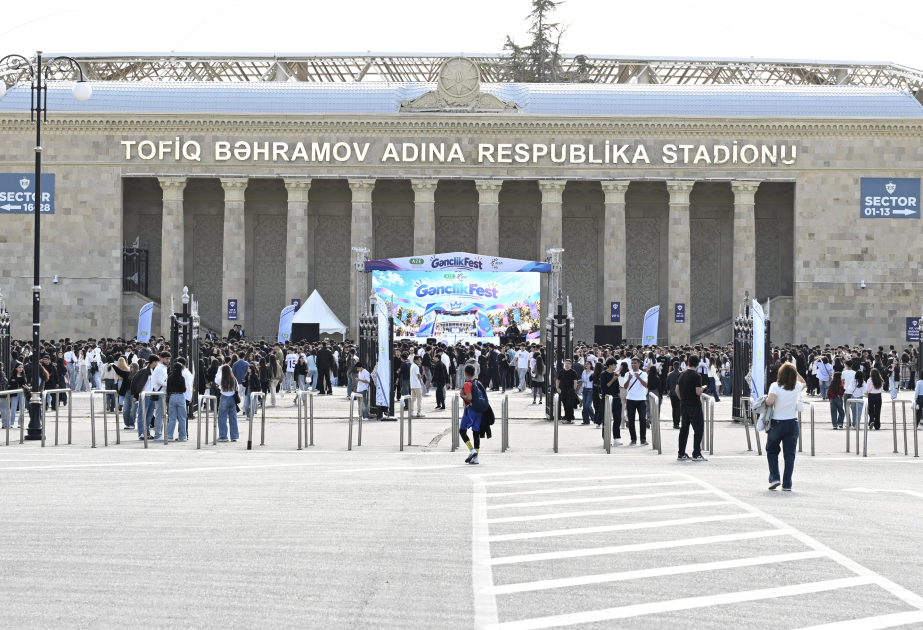 Jugendfestival „GənclikFest“ in Baku