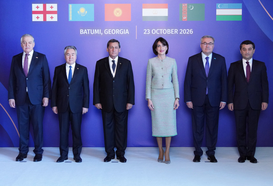 Erstes gemeinsames Treffen der Außenminister Georgiens und der zentralasiatischen Staaten in Batumi