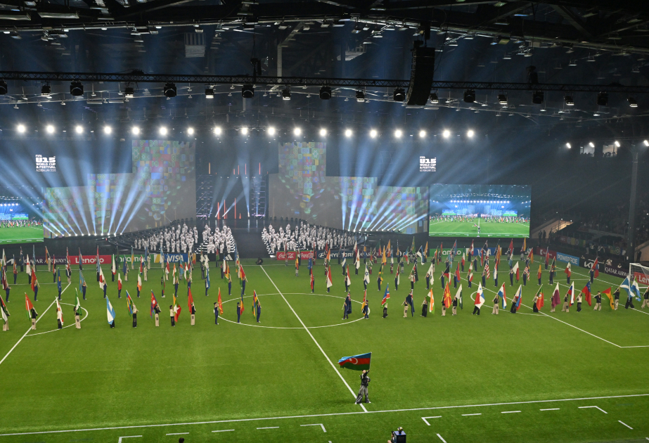Eröffnungsfeier der FIFA U-15-Weltmeisterschaft & -Festival in Baku