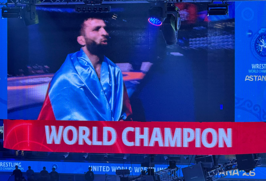 Azerbaijani Greco-Roman wrestler crowned five-time world champion
