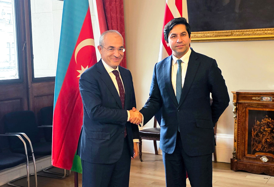 Britaniya şirkətlərinin Azərbaycandakı layihələrə cəlb olunması barədə fikir mübadiləsi aparılıb