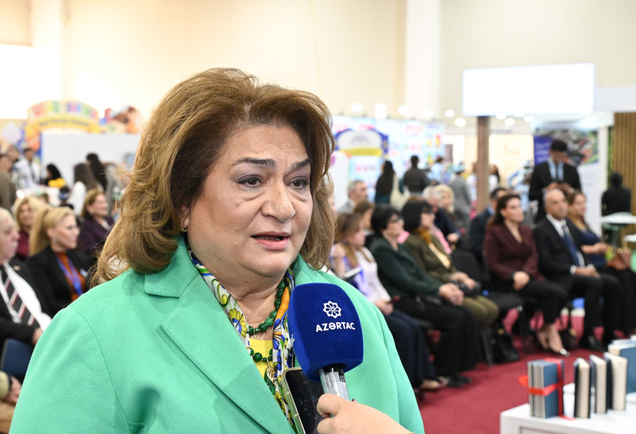 Hicran Hüseynova: Kitab sərgiləri gənc nəslin mütaliəyə marağını artırır VİDEO