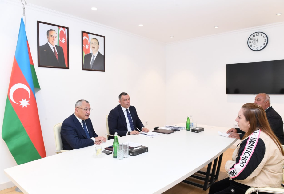 Laçında keçmiş məcburi köçkünlərin müraciətləri dinlənilib