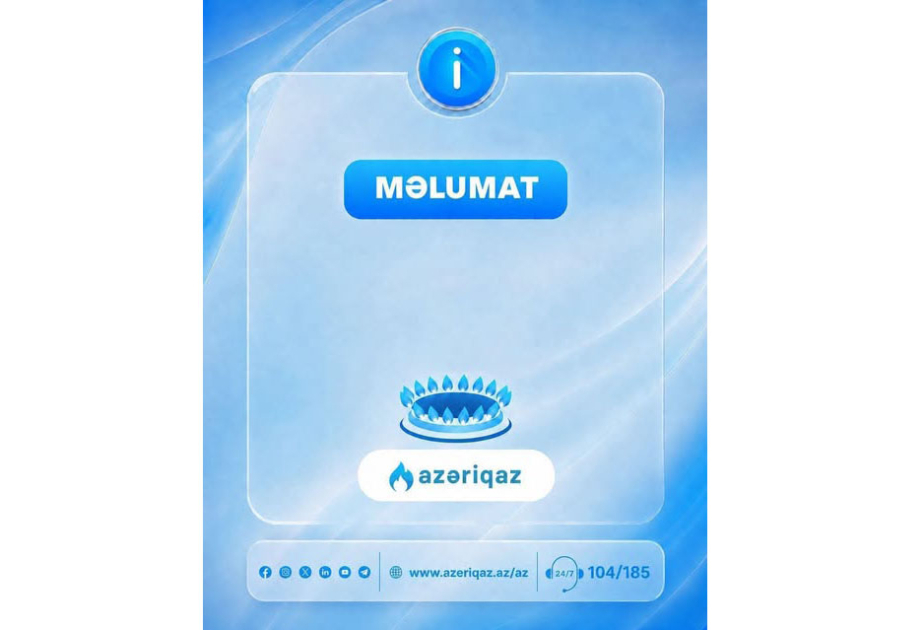Nərimanov rayonunda bəzi ərazilərdə qaz təchizatında fasilə yaranacaq
