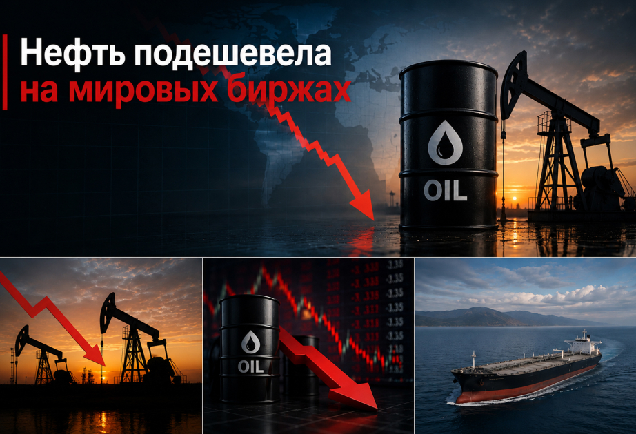 Цены на нефть снизились ВИДЕО