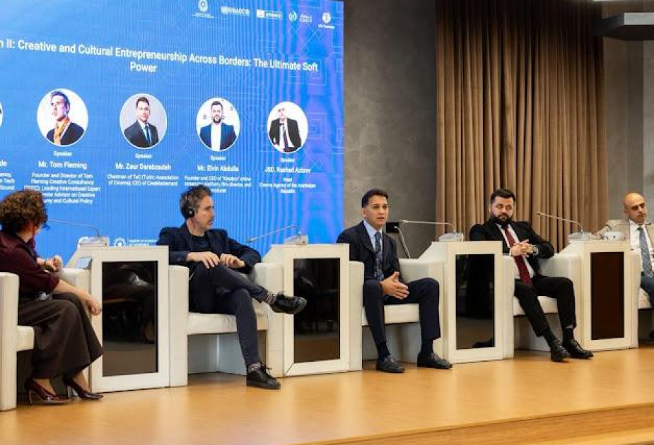 Mədəni sahibkarlıq və “yumşaq güc”: VII Ümumdünya Mədəniyyətlərarası Dialoq Forumunda növbəti panel