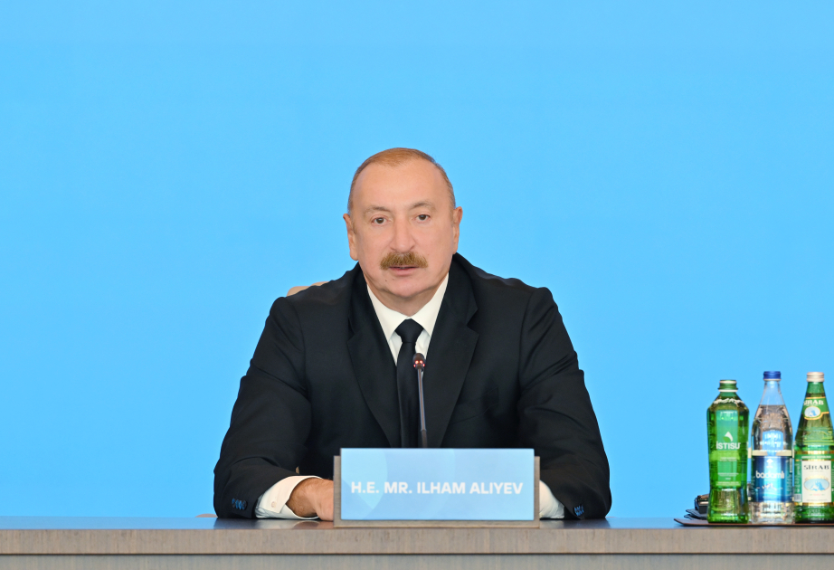 President Ilham Aliyev: Azerbaijani society is demonstrating unity on all issues