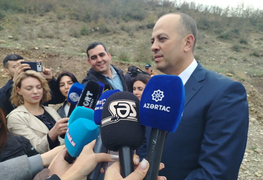 Akif Quliyev: Həkəri su anbarı 700 minə yaxın əhalini içməli su ilə təmin edəcək