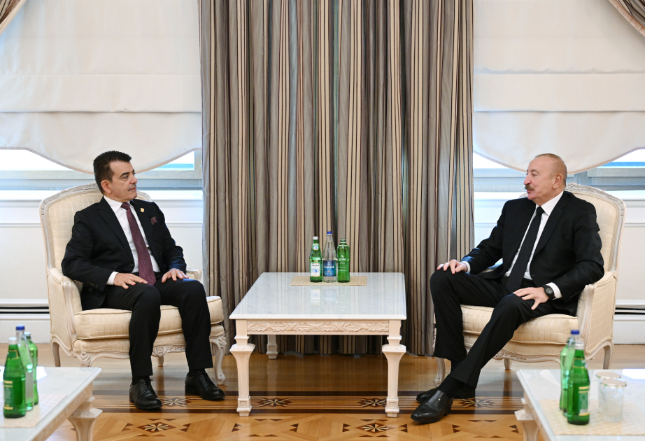 Präsident Ilham Aliyev empfängt ICESCO-Generaldirektor