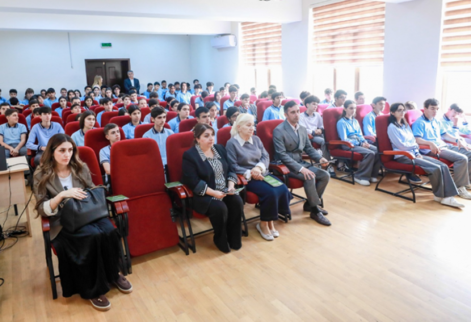 Sabunçuda şagirdlər üçün antinarkomaniya mövzusunda maarifləndirici tədbir təşkil olunub
