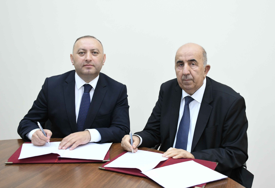 ADAU ilə Neft-Kimya Prosesləri İnstitutu arasında memorandum imzalanıb