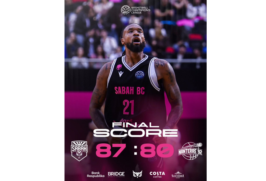 FIBA Çempionlar Liqası: “Sabah” Fransanın “Nanter” klubuna qalib gəlib