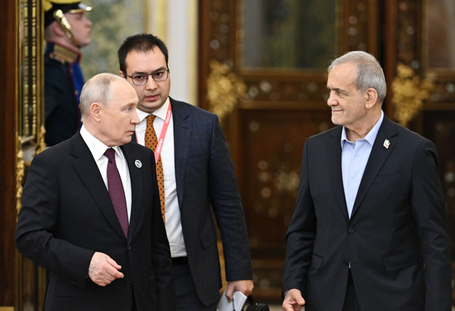 Rusiya və İran prezidentləri regiondakı vəziyyəti müzakirə ediblər