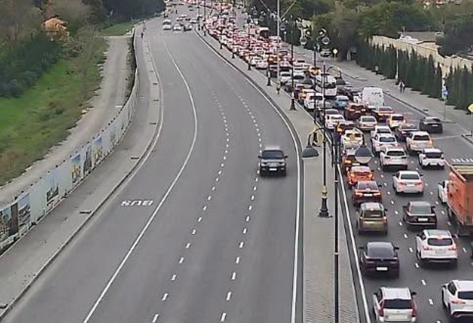Hazırda Bakıda sıxlıq qeydə alınan yollar açıqlanıb