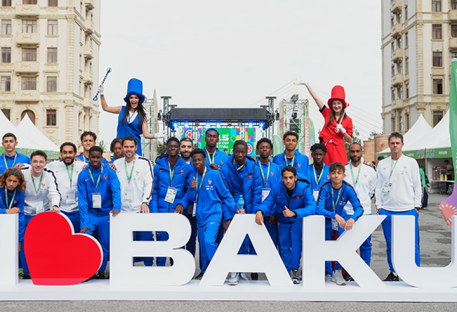 FIFA U-15 dünya çempionatının iştirakçıları üçün əyləncəli festival təşkil olunub