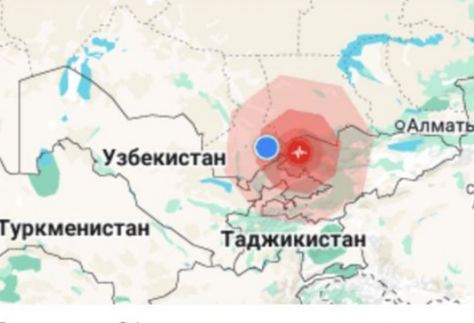 На границе Кыргызстана и Таджикистана произошло землетрясение