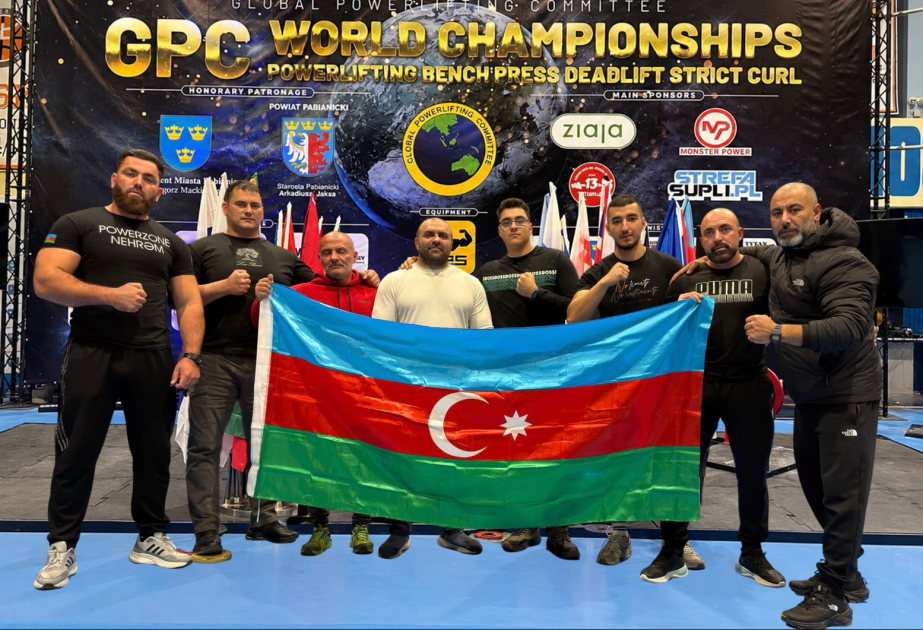 Azərbaycan idmançıları stronqmen üzrə dünya çempionatında rekordlarla yadda qalıblar