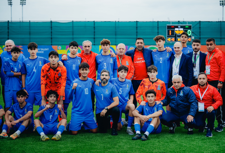 Чемпионат мира FIFA U-15: Сборная Азербайджана одержала крупную победу над Гибралтаром