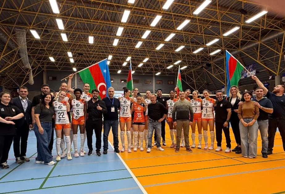 Aserbaidschanischer Volleyballklub gewinnt in Dänemark